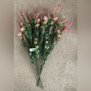 Ashland Pink and Green Faux Floral Arrangement